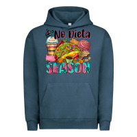 Pigment Midnight Navy no dieta season Urban Hoodie - Zillion Design Studio