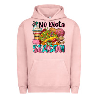 Pigment Salmon no dieta season Urban Hoodie - Zillion Design Studio