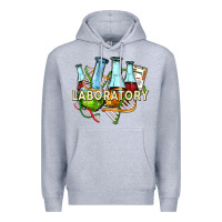 Heather Grey laboratory Premium Hoodie - texasbilliewilder