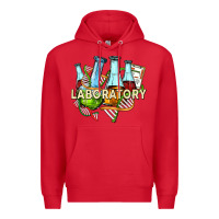 Red laboratory Premium Hoodie - texasbilliewilder