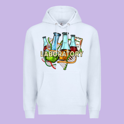 Laboratory Premium Hoodie Designed By Texasbilliewilder