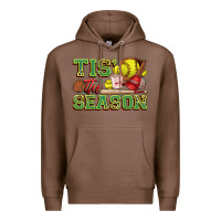 Chestnut tis' the season softball Premium Hoodie - Zillion Design Studio