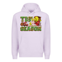 Lilac tis' the season softball Premium Hoodie - Zillion Design Studio