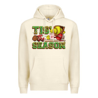 Sandshell tis' the season softball Premium Hoodie - Zillion Design Studio
