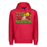 Cardinal tis' the season softball Premium Hoodie - Zillion Design Studio