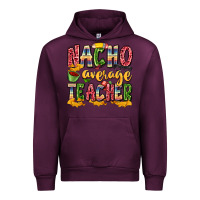 Mauve Wine nacho average teacher Urban Hoodie - Zillion Design Studio