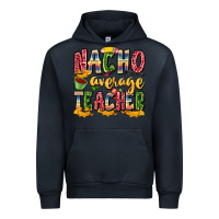 Navy nacho average teacher Urban Hoodie - Zillion Design Studio