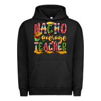 Pigment Black nacho average teacher Urban Hoodie - Zillion Design Studio