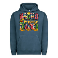 Pigment Midnight Navy nacho average teacher Urban Hoodie - Zillion Design Studio