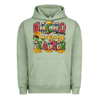 Pigment Oil Green nacho average teacher Urban Hoodie - Zillion Design Studio