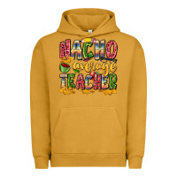 Pigment Peanut Butter nacho average teacher Urban Hoodie - Zillion Design Studio