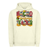 Pigment Pistachio nacho average teacher Urban Hoodie - Zillion Design Studio