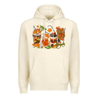 Sandshell fall nurse coffee cups Premium Hoodie - texasbilliewilder