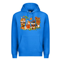 True Royal fall nurse coffee cups Premium Hoodie - texasbilliewilder
