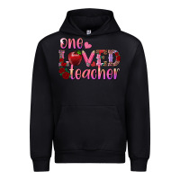 Black one loved teacher Urban Hoodie - RanaPortraitStore