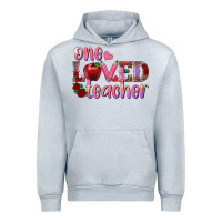 Heather Grey one loved teacher Urban Hoodie - RanaPortraitStore