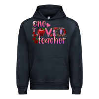 Navy one loved teacher Urban Hoodie - RanaPortraitStore