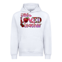 White one loved teacher Urban Hoodie - RanaPortraitStore