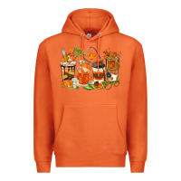 Carrot fall nurse coffee cups Premium Hoodie - texasbilliewilder