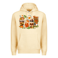 Pina Colada fall nurse coffee cups Premium Hoodie - texasbilliewilder
