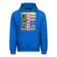 Cobalt summer with background tbw Urban Hoodie - texasbilliewilder