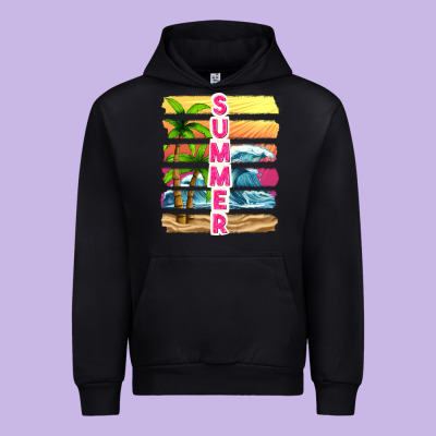 Summer With Background Tbw Urban Hoodie Designed By Texasbilliewilder