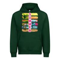 Forest Green summer with background tbw Urban Hoodie - texasbilliewilder