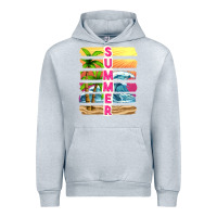 Heather Grey summer with background tbw Urban Hoodie - texasbilliewilder