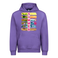 Tulip summer with background tbw Urban Hoodie - texasbilliewilder