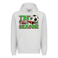 Dove Grey tis' the season soccer Premium Hoodie - Zillion Design Studio