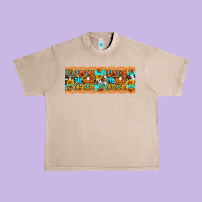 Pumpkin Pie Obsessed Urban Heavy Tee Designed By Artiststas