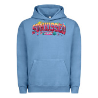 Pigment Pebble Blue sunkissed Urban Hoodie - texasbilliewilder