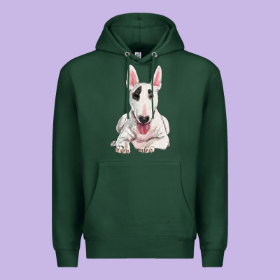 Bull Terrier Premium Hoodie Designed By Ranaportraitstore
