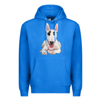 True Royal bull terrier Premium Hoodie - RanaPortraitStore