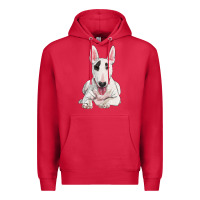 Cardinal bull terrier Premium Hoodie - RanaPortraitStore