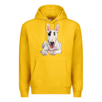 Lemon bull terrier Premium Hoodie - RanaPortraitStore