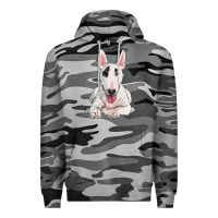 Slate Camo bull terrier Premium Hoodie - RanaPortraitStore
