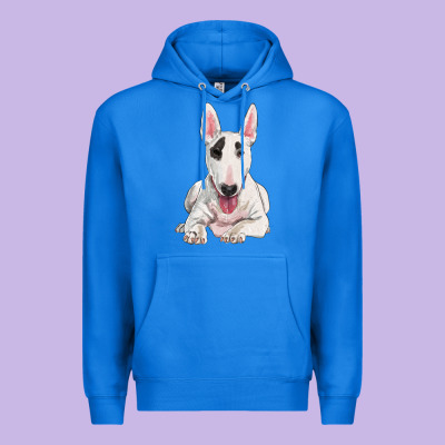 Bull Terrier Premium Hoodie Designed By Ranaportraitstore