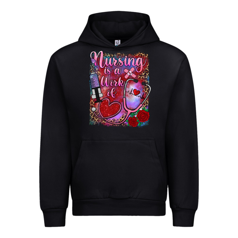 Nursing Is A Work Of Heart Urban Hoodie by RanaPortraitStore | Teevron