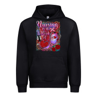 Black nursing is a work of heart Urban Hoodie - RanaPortraitStore
