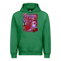 Emerald nursing is a work of heart Urban Hoodie - RanaPortraitStore