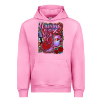 Fuchsia Pink nursing is a work of heart Urban Hoodie - RanaPortraitStore