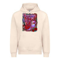 Sandshell nursing is a work of heart Urban Hoodie - RanaPortraitStore