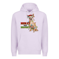 Merry And Bright Chihuahua Premium Hoodie | Teevron