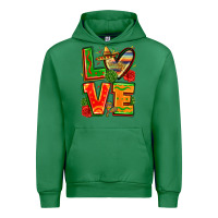 Emerald love mexico Urban Hoodie - Zillion Design Studio