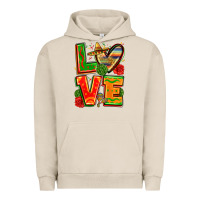 Pigment French Oak love mexico Urban Hoodie - Zillion Design Studio