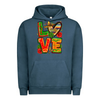 Pigment Midnight Navy love mexico Urban Hoodie - Zillion Design Studio