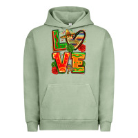Pigment Oil Green love mexico Urban Hoodie - Zillion Design Studio