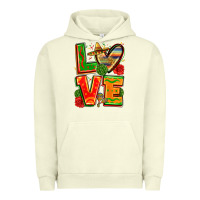 Pigment Pistachio love mexico Urban Hoodie - Zillion Design Studio