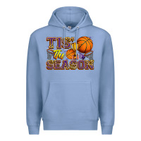 Colony Blue tis' the season basketball Premium Hoodie - Zillion Design Studio